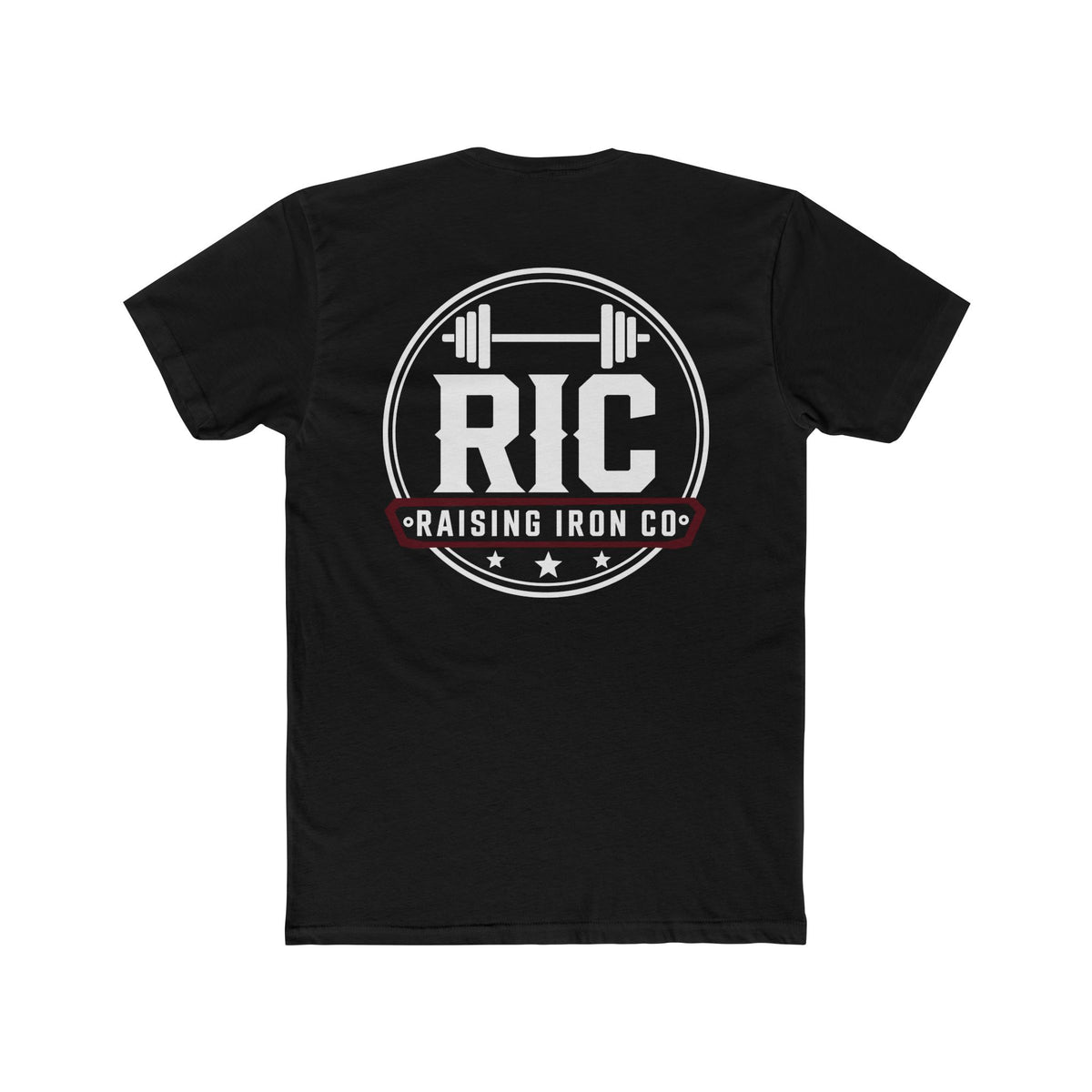 Raising Iron Co. Logo Tee — Cotton Fitness T‑Shirt