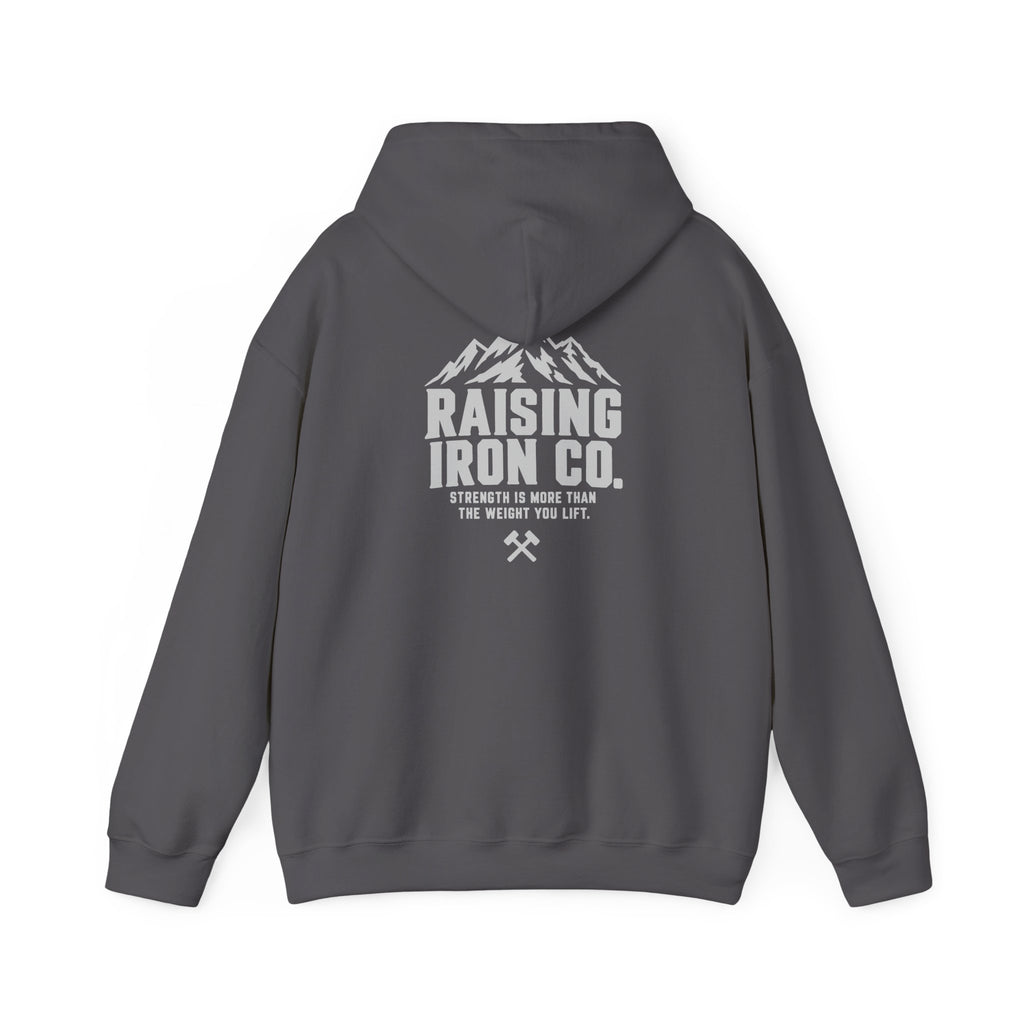 Raising Iron Co. - Mountain Strength - Mountain Logo Hoodie