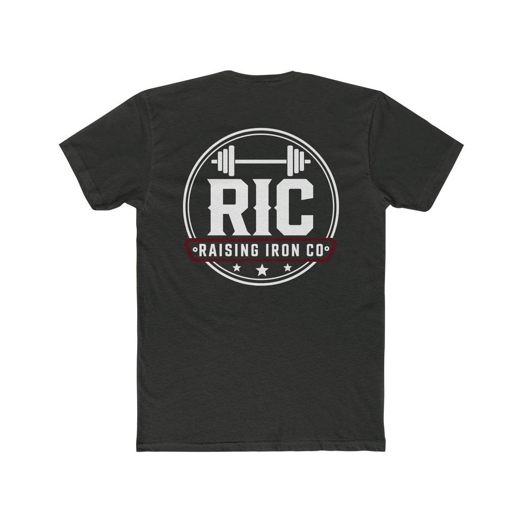 Raising Iron Co. Logo Tee — Cotton Fitness T‑Shirt