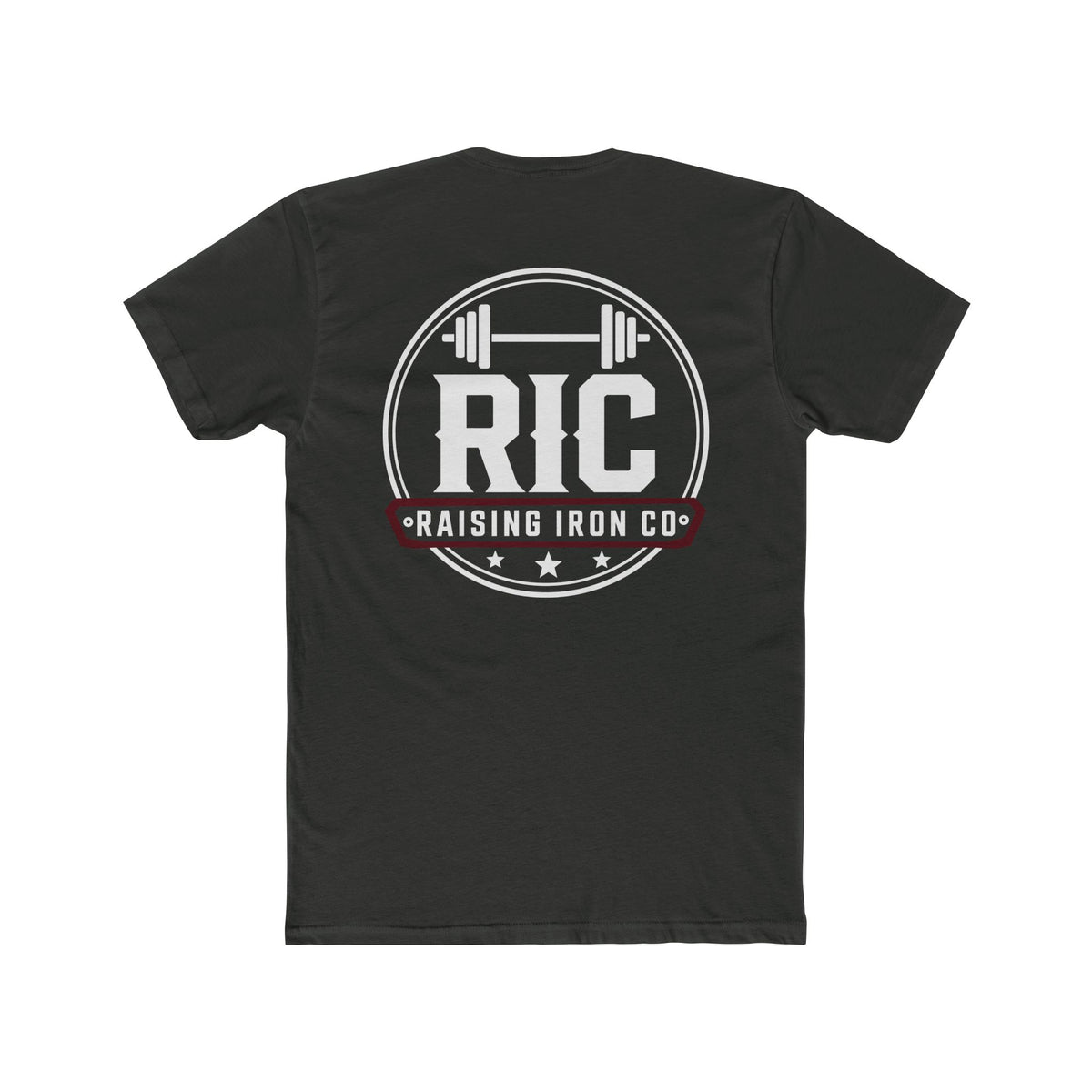 Raising Iron Co. Logo Tee — Cotton Fitness T‑Shirt