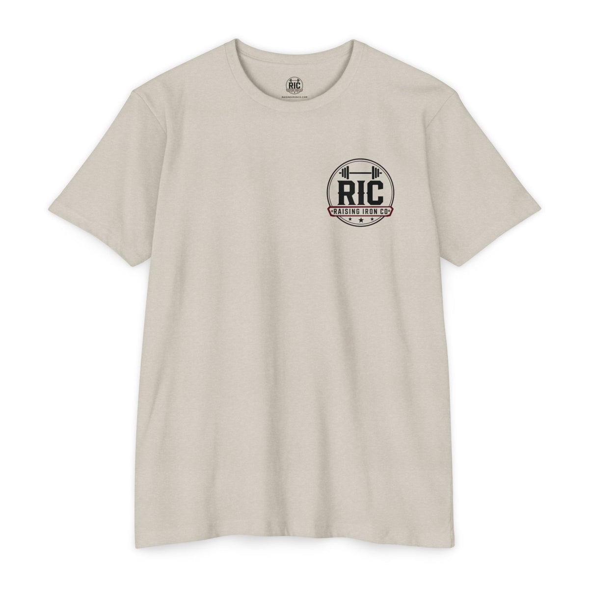 Raising Iron Co. Logo Tee - Soft Blend Fitness T-Shirt