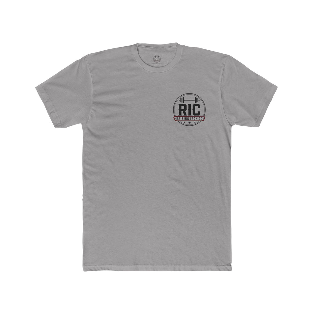 Strong Dads Mountain Tee — "Strong Dads Raise Strong Kids" Cotton Fitness T‑Shirt