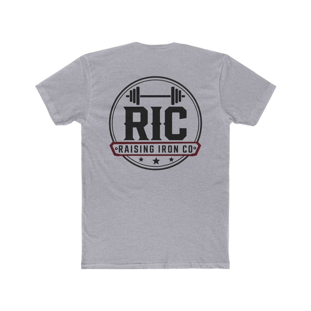 Raising Iron Co. Logo Tee — Cotton Fitness T‑Shirt