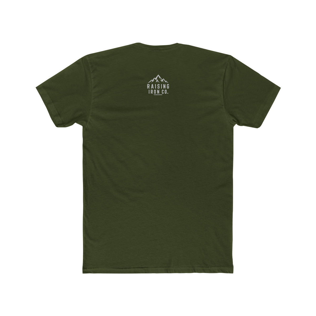 Fatherhood — Strength, Sacrifice, Legacy Mountain - Cotton Fitness Tee