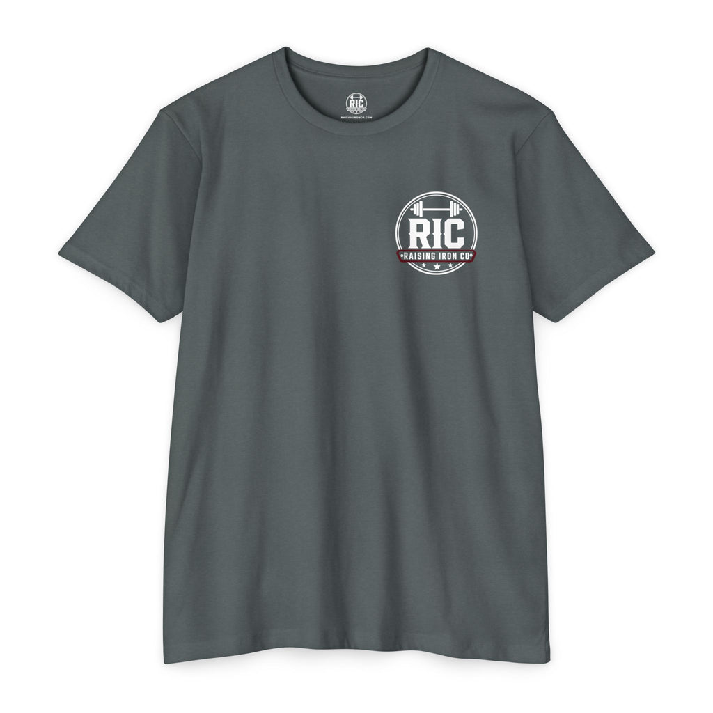 Strong Dads Legacy Tee - "Strong Dads Raise Strong Kids" Soft Blend Fitness Tee