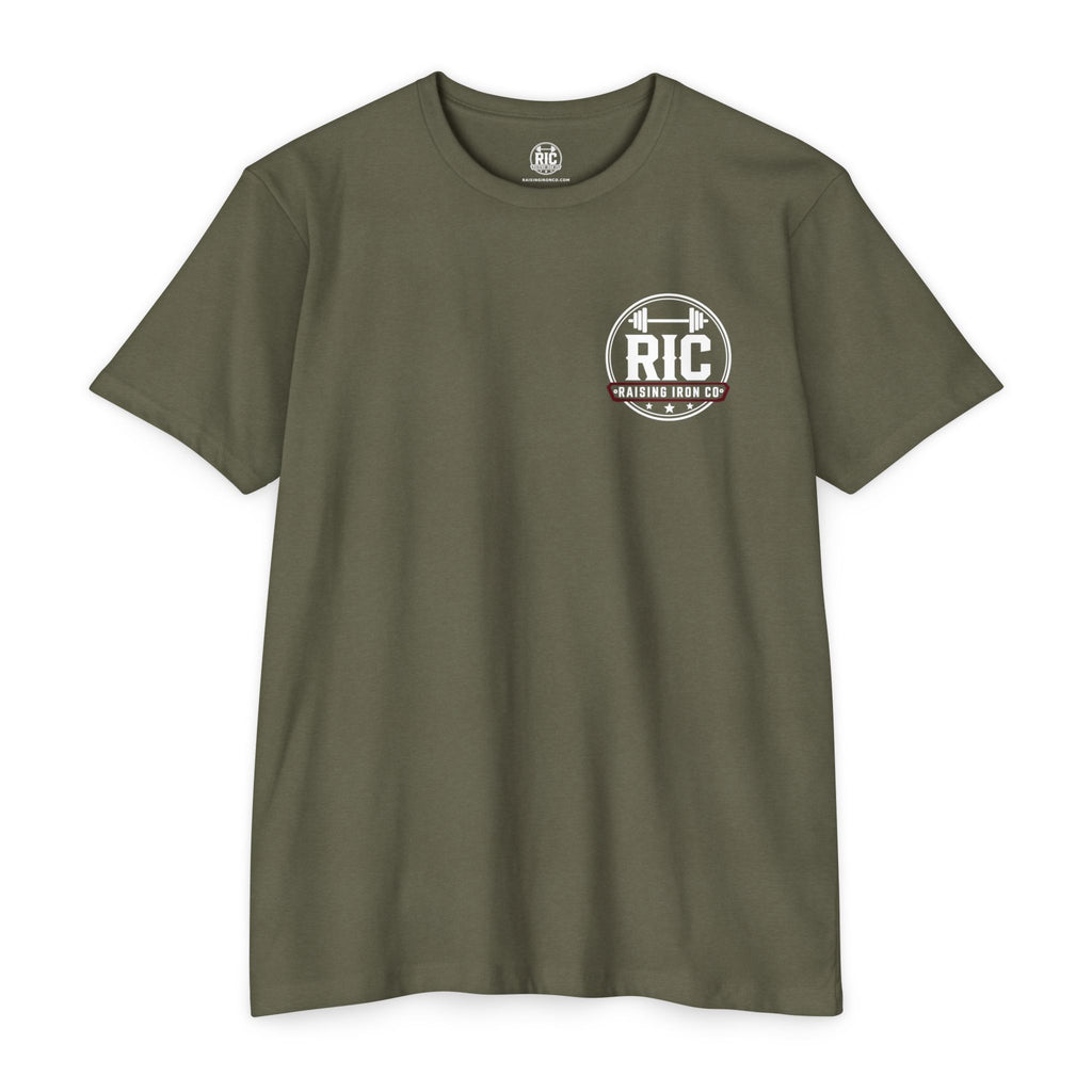 Raising Iron Co. Logo Tee - Soft Blend Fitness Tee
