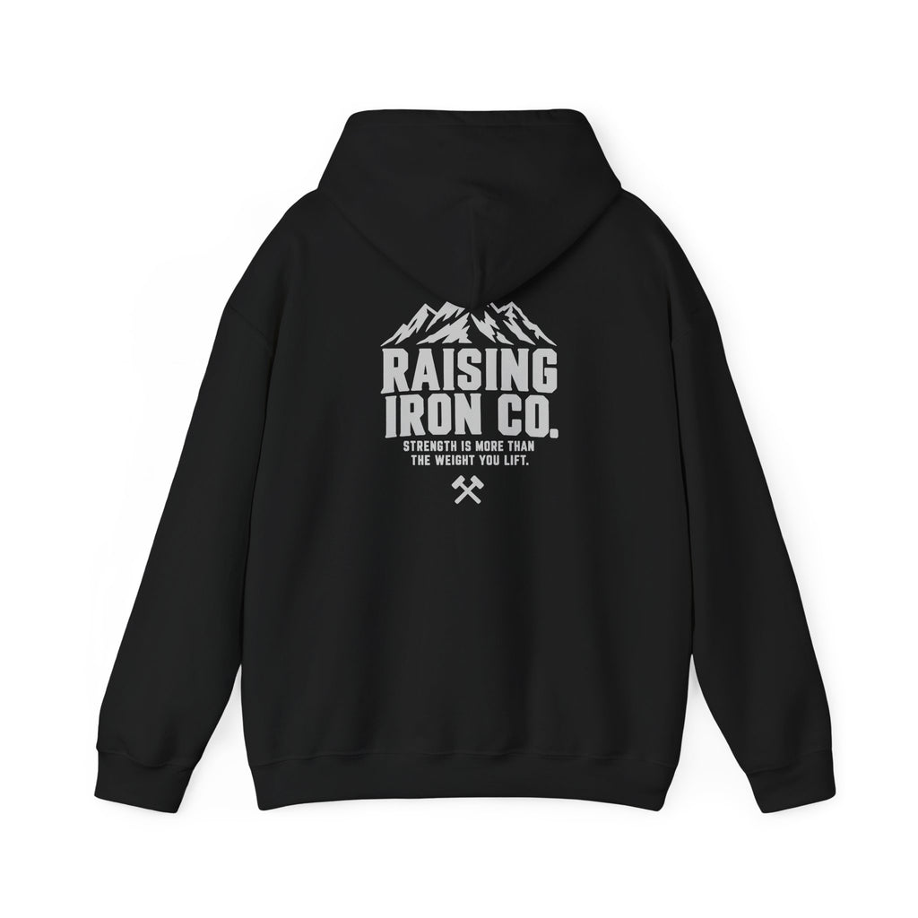 Raising Iron Co. - Mountain Strength - Mountain Logo Hoodie