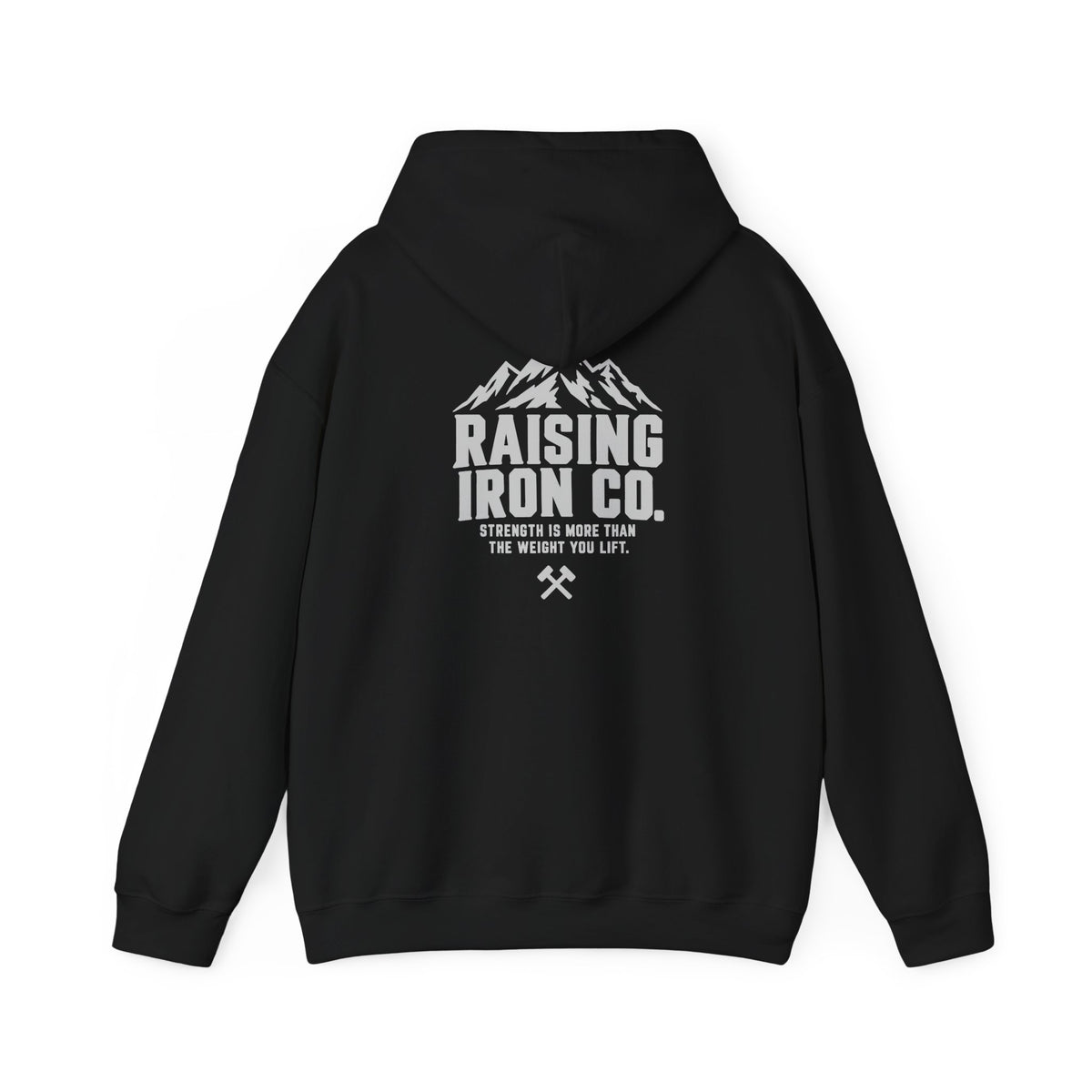 Raising Iron Co. - Mountain Strength - Mountain Logo Hoodie