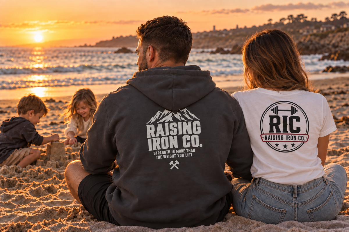 Raising Iron Co. - Mountain Strength - Mountain Logo Hoodie