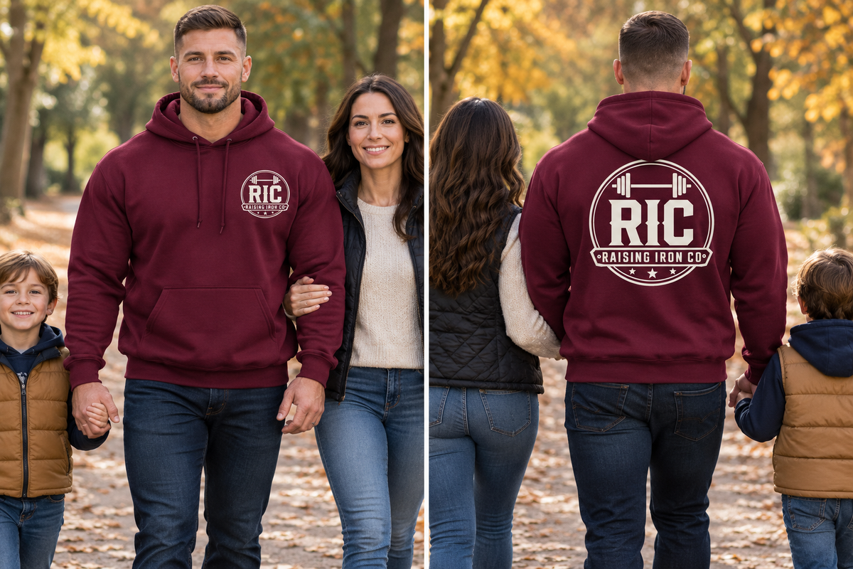 Raising Iron Co. Logo Hoodie