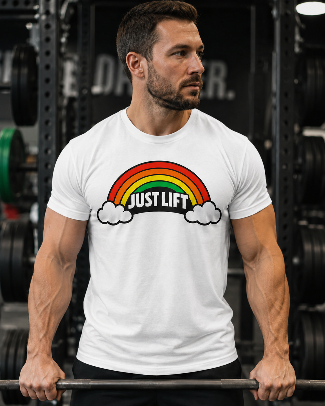 Just Lift - Weightlifting Tee - Soft Blend Fitness T-Shirt