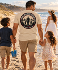 Strong Dads Mountain Tee - "Strong Dads Raise Strong Kids" Soft Blend Fitness T-Shirt
