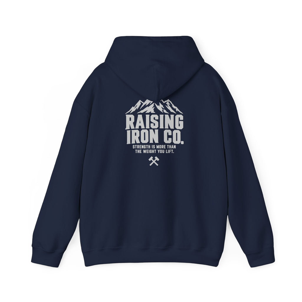 Raising Iron Co. - Mountain Strength - Mountain Logo Hoodie