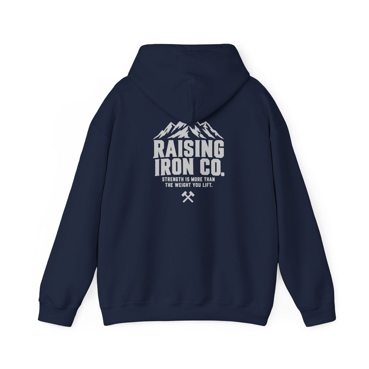 Raising Iron Co. - Mountain Strength - Mountain Logo Hoodie