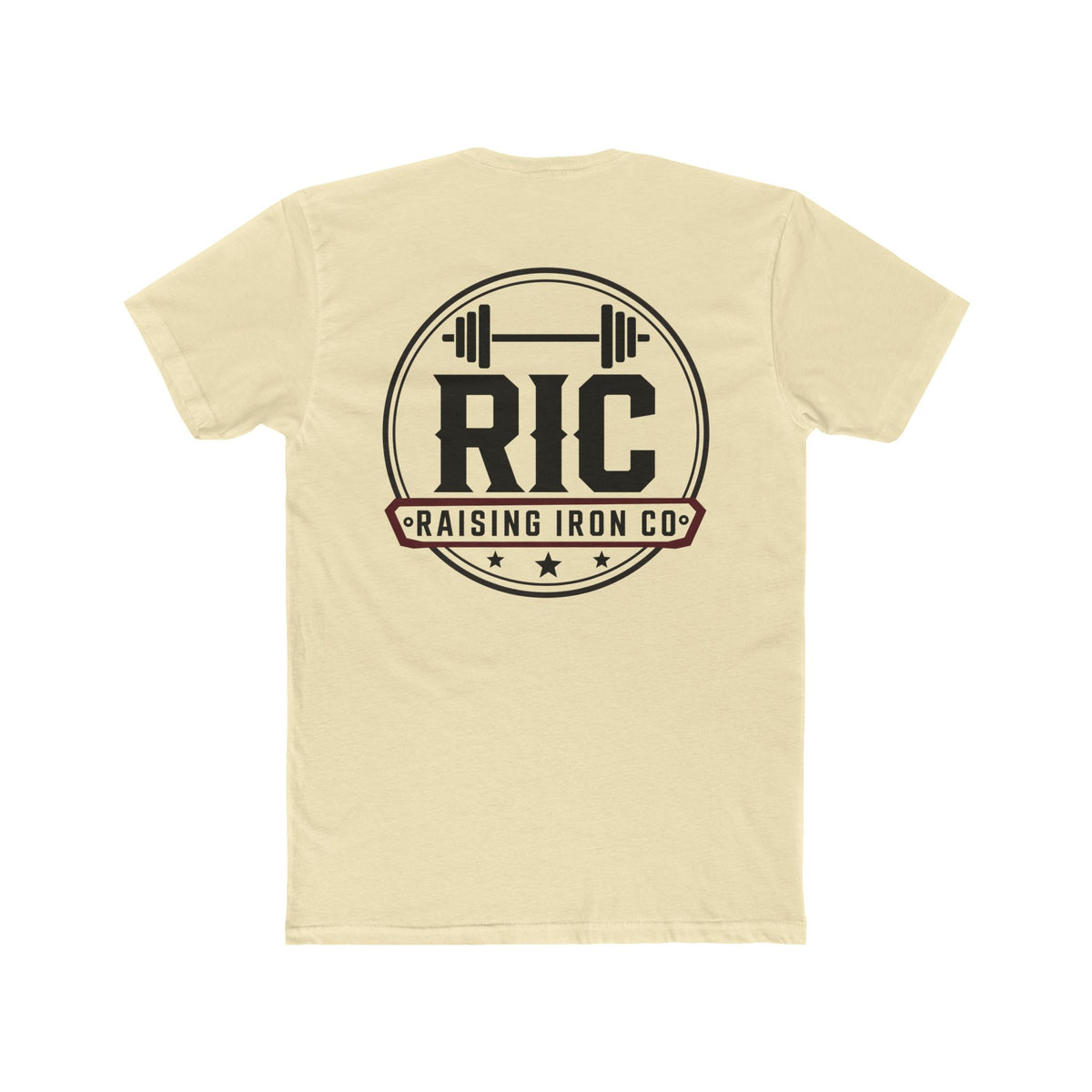 Raising Iron Co. Logo Tee — Cotton Fitness T‑Shirt