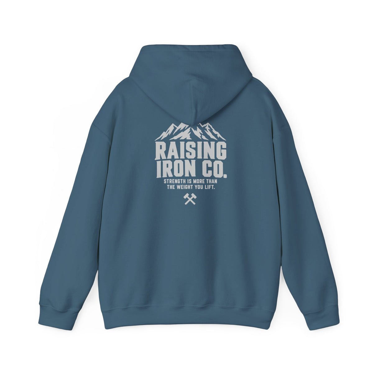 Raising Iron Co. - Mountain Strength - Mountain Logo Hoodie