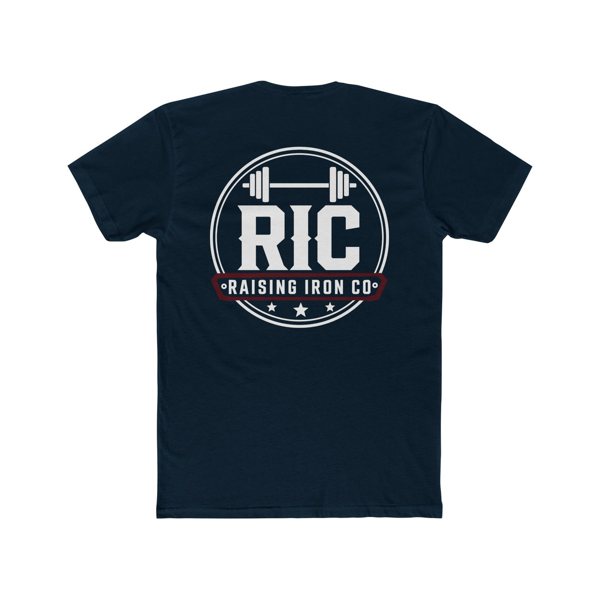 Raising Iron Co. Logo Tee — Cotton Fitness T‑Shirt