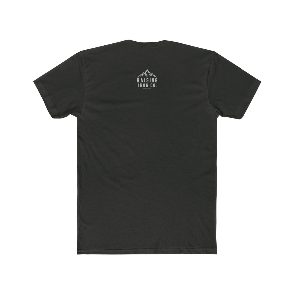 Fatherhood — Strength, Sacrifice, Legacy Mountain - Cotton Fitness Tee