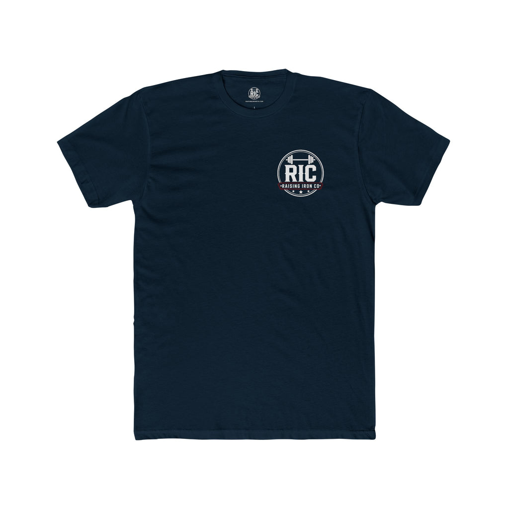 Strong Dads Legacy Tee — "Strong Dads Raise Strong Kids" Cotton Fitness T‑Shirt