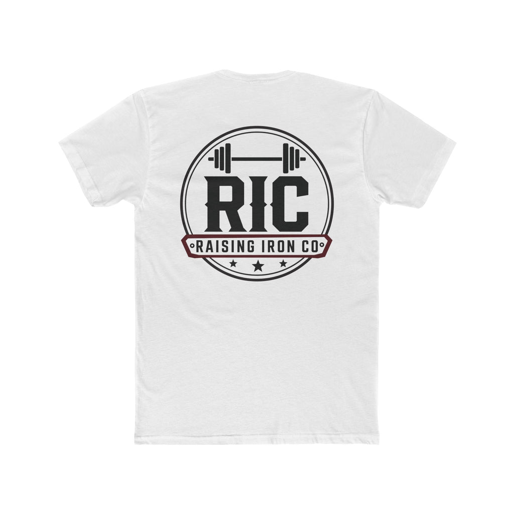 Raising Iron Co. Logo Tee — Cotton Fitness T‑Shirt