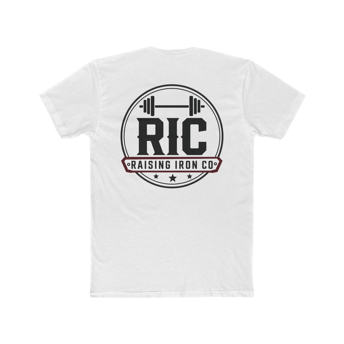 Raising Iron Co. Logo Tee — Cotton Fitness T‑Shirt