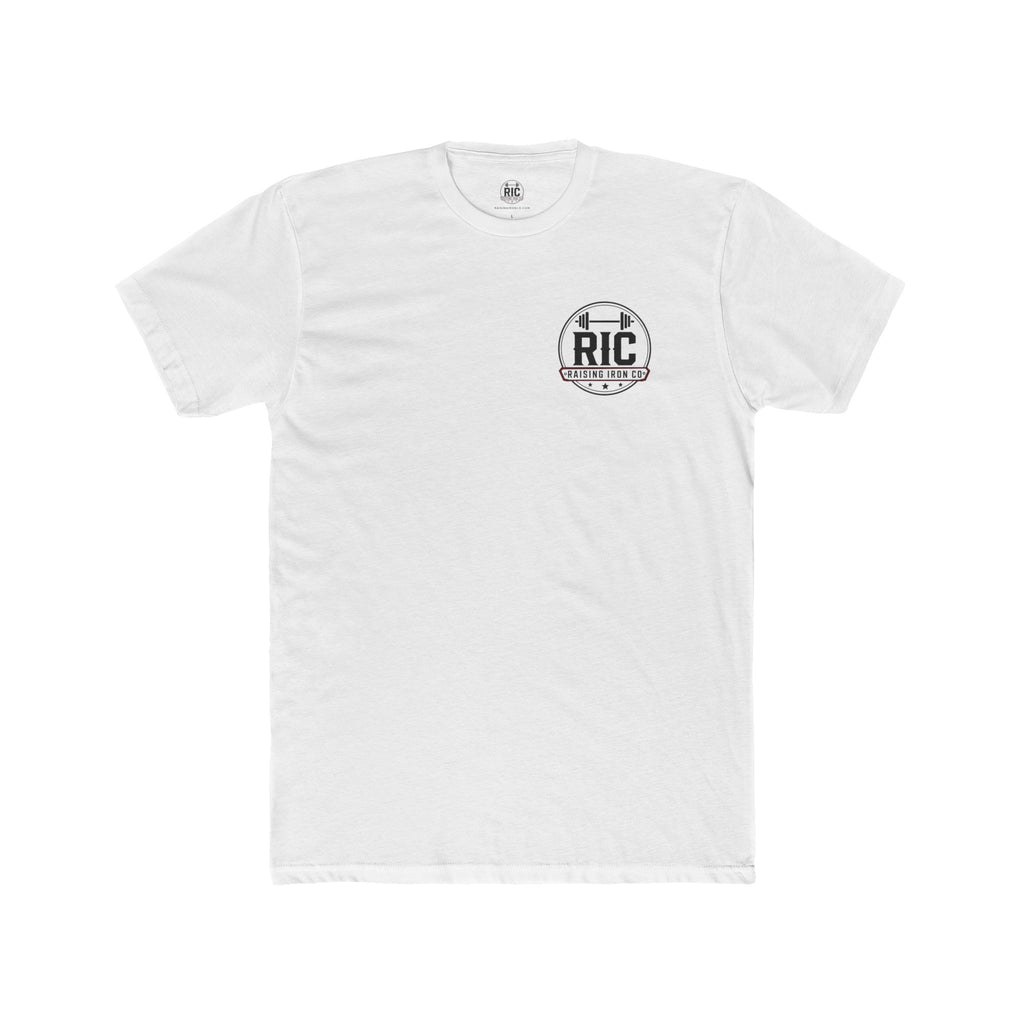 Strong Dads Legacy Tee — "Strong Dads Raise Strong Kids" Cotton Fitness T‑Shirt