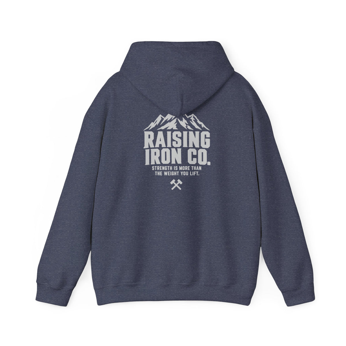 Raising Iron Co. - Mountain Strength - Mountain Logo Hoodie