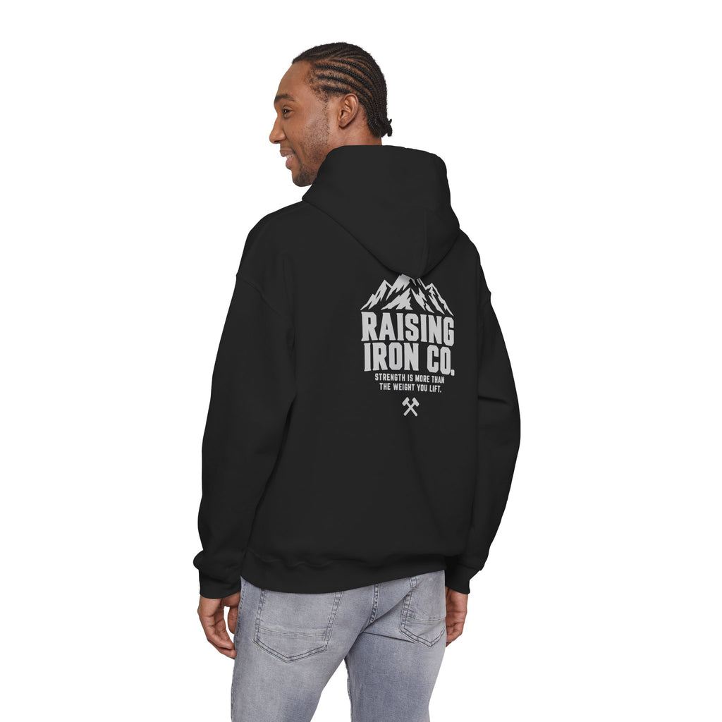Raising Iron Co. - Mountain Strength - Mountain Logo Hoodie