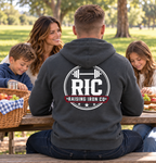 Raising Iron Co. Logo Lightweight Zip Hoodie